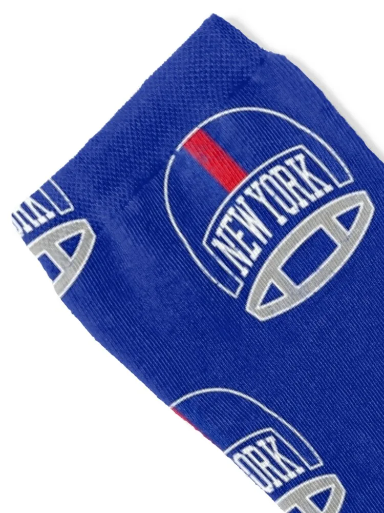 Нью-Йоркский ретро-шлем - Синие Носки рождественские подарки компрессионные носки Женские незаменимые Носки Для Женщин Мужские1