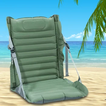Надувная подушка для отдыха, Регулируемое под разными углами Портативное кресло для отдыха, Высокопрочная опора, принадлежности для кемпинга и пешего туризма