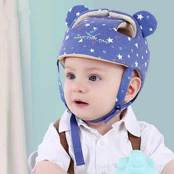 Детские вещи, детский защитный шлем, защита головы, летние игровые шапочки для малышей, шапочки для мальчиков и девочек, аксессуары для новорожденных, удобные